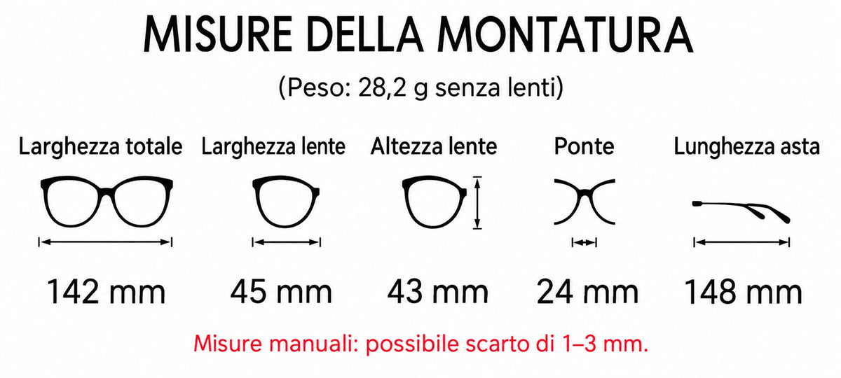 Montatura rotonda rétro in acetato con profilo superiore sagomato e naselli — dettaglio 5